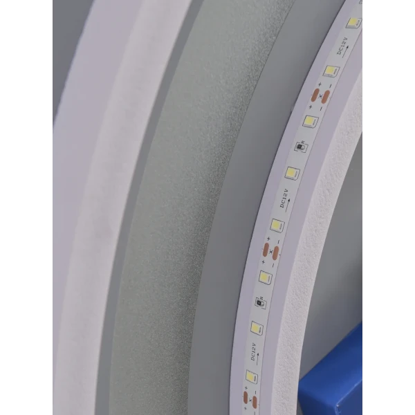 Дзеркало Mixxus PLAIN MC02-80 з LED Touch, Anti-fog, димером, регулюванням яскравості, годинником (MI6931)