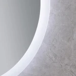 Дзеркало Mixxus PLAIN MC10-80 з LED Touch, Anti-fog, димером, регулюванням яскравості, годинником (MI6932)