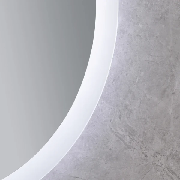 Дзеркало Mixxus PLAIN MC10-80 з LED Touch, Anti-fog, димером, регулюванням яскравості, годинником (MI6932)