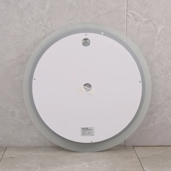 Дзеркало Mixxus PLAIN MC10-80 з LED Touch, Anti-fog, димером, регулюванням яскравості, годинником (MI6932)