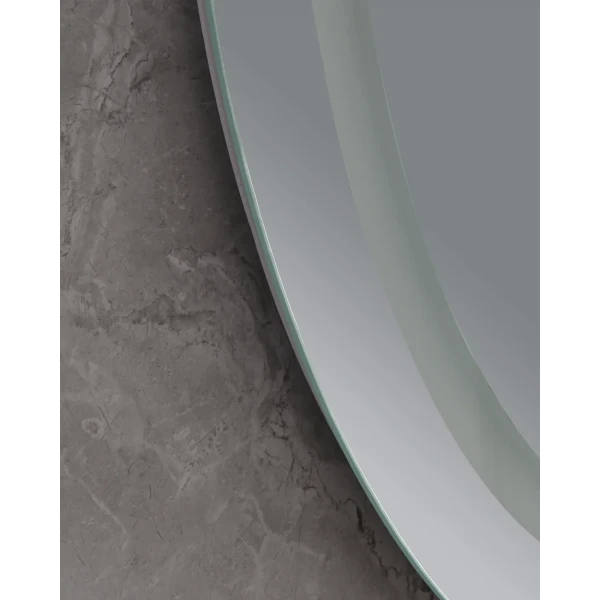 Дзеркало Mixxus PLAIN MV02-60x80 з LED Touch, Anti-fog, димером, регулюванням яскравості, годинником (MI6933)