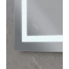 Дзеркало Mixxus WARM MR02-100x80 з LED Touch, Anti-fog, димером, регулюванням яскравості, годинником (MI6935)