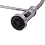 Смеситель для кухни Mixxus Premium SPRING 017 латунный хром с гибким изливом-пружиной (MI6950)