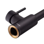 Смеситель для кухни с изливом пружина Mixxus Premium SPRING 017 BLACK (MI6951)