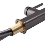 Смеситель для кухни Mixxus Premium HAMMER 014 латунный графит с выдвижным изливом MI6955 (MI6955)