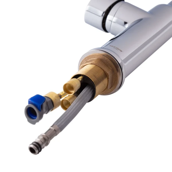 Смеситель для кухни с выдвижным изливом Mixxus Premium PULL 014 (MI6958)