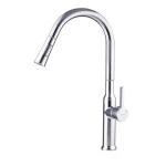 Смеситель для кухни с выдвижным изливом Mixxus Premium PULL 014 (MI6958)