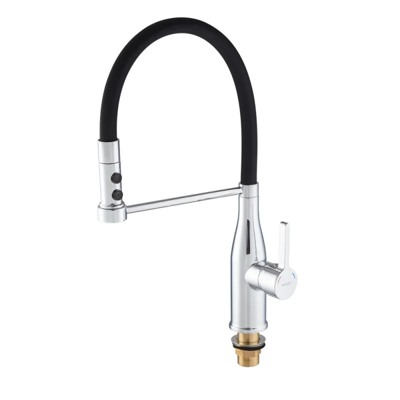 Смеситель для кухни Mixxus Premium Summer 017 REFL.BLACK (MI6960)