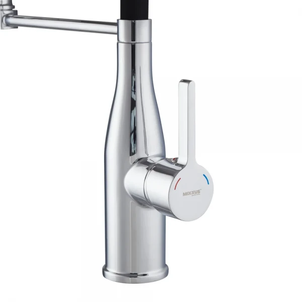 Змішувач для кухні Mixxus Premium Summer 017 REFL.BLACK (MI6960)