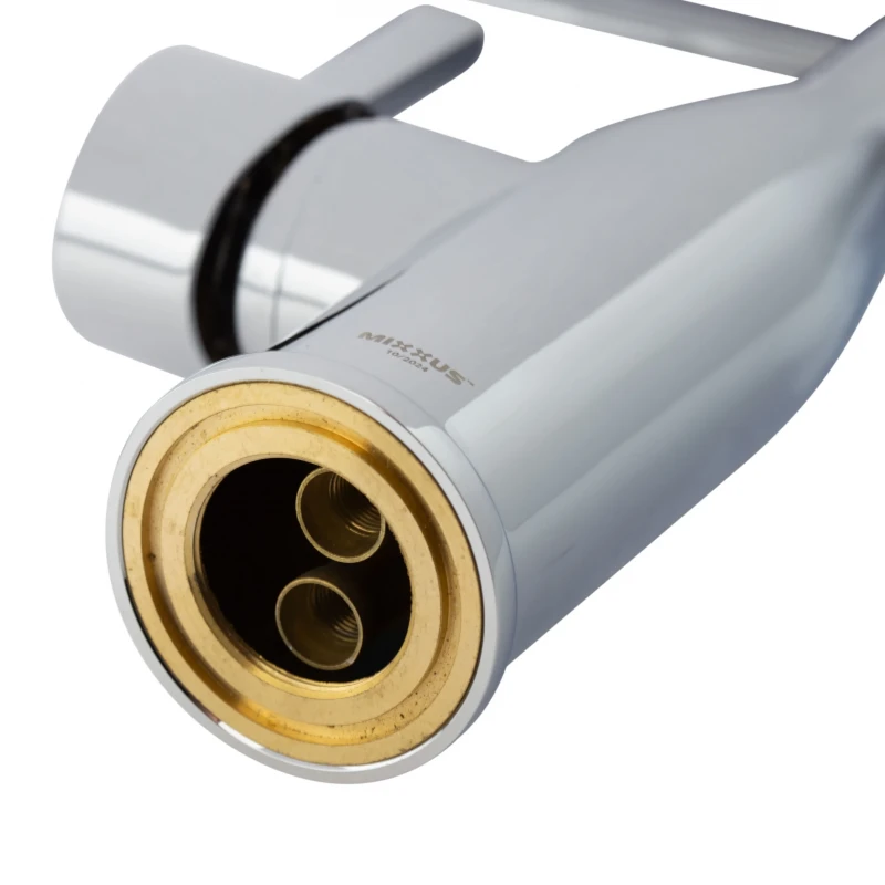 Смеситель для кухни Mixxus Premium Summer 017 BLACK REFL.BLACK (MI6961)