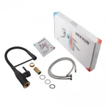 Змішувач для кухні Mixxus Premium Summer 017 BLACK REFL.BLACK (MI6961)