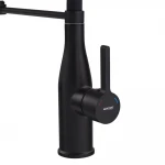 Змішувач для кухні Mixxus Premium Summer 017 BLACK REFL.BLACK (MI6961)