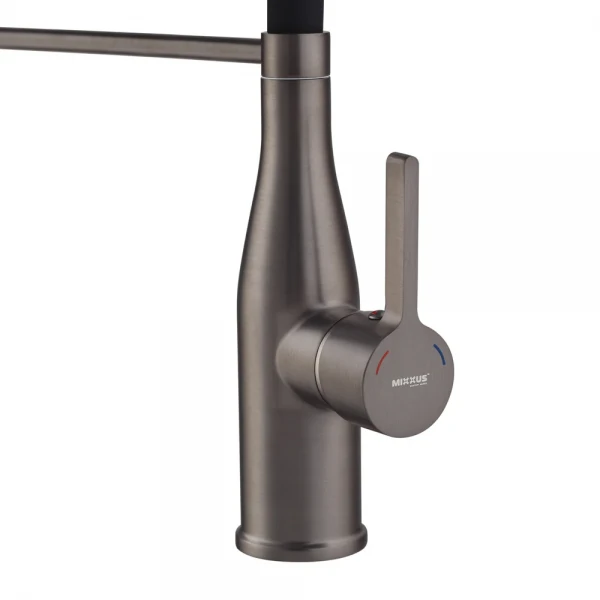 Змішувач для кухні Mixxus Premium Summer 017 GRAPHITE REFL.BLACK (MI6962)