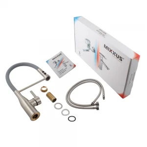 Змішувач для кухні Mixxus Premium Summer 017 SS COLOR REFL.GREY (MI6963)