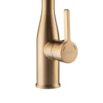 Змішувач для кухні Mixxus Premium Summer 017 BRUSHED GOLD REFL.BLACK (MI6964)