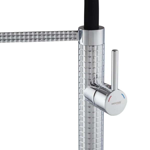 Змішувач для кухні Mixxus Premium Oliwer 017 REFL.BLACK (MI6965)