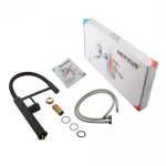 Змішувач для кухні Mixxus Premium Oliwer 017 BLACK REFL.BLACK (MI6966)