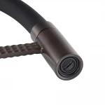 Змішувач для кухні Mixxus Premium Oliwer 017 GRAPHITE REFL.BLACK (MI6967)