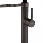 Змішувач для кухні Mixxus Premium Oliwer 017 GRAPHITE REFL.BLACK (MI6967)