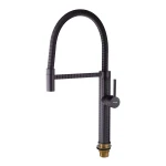 Змішувач для кухні Mixxus Premium Spark 017 BLACK (MI6969)