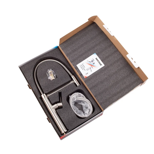 Змішувач для кухні Mixxus Premium Spark 017 SS COLOR (MI6971)