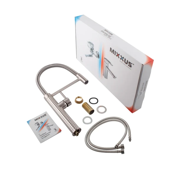 Змішувач для кухні Mixxus Premium Spark 017 SS COLOR (MI6971)