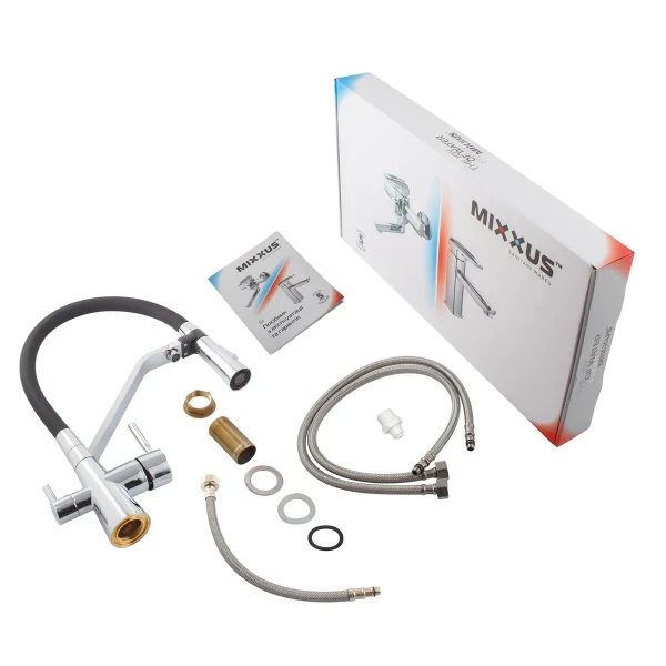 Змішувач для кухні Mixxus Premium Magnet 021 REFL.BLACK (MI6973)