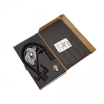 Смеситель для кухни Mixxus Premium Magnet 021 латунный черный с гибким изливом под фильтр (MI6974)