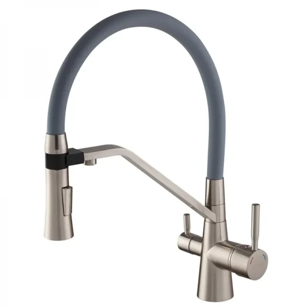 Змішувач для кухні Mixxus Premium Magnet 021 SS COLOR REFL.GREY (MI6976)