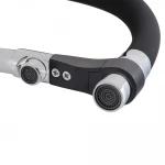 Смеситель для кухни Mixxus Premium Gravity 021 латунный черный/хром с гибким изливом и выходом под фильтр MI6977 (MI6977)