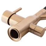 Змішувач для кухні MixxusPremium Gravity 021 BRUSHED GOLD REFL.BLACK (MI6981)