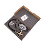 Змішувач для кухні MixxusPremium Gravity 021 BRUSHED GOLD REFL.BLACK (MI6981)