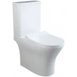 Унітаз-компакт Mixxus WAVE-0402-T3 650x350x830mm система змиву TORNADO 3.0 (MI7037)