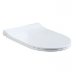 Сидение-крышка для унитаза Mixxus SEAT COVER WAVE-2003 420х335х30mm дюропласт с микролифтом (MI7039)