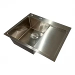 Мийка з нержавіючої сталі Mixxus MH6350L Nano-Silver (3.0/0.8) колір нержавійка (MI7044)