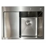 Мийка з нержавіючої сталі Mixxus MH6350R Nano-Silver (3.0/0.8) колір нержавійка (MI7046)