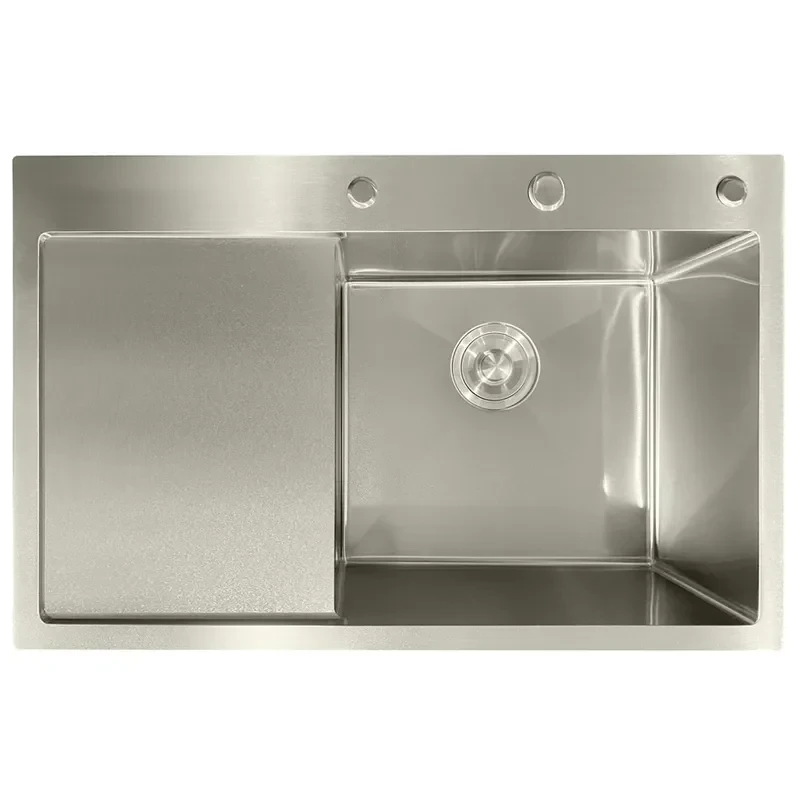 Мойка из нержавеющей стали MIXXUS MH7849R NANO-SILVER (3.0/0.8) цвет нержавейка (MI7050)