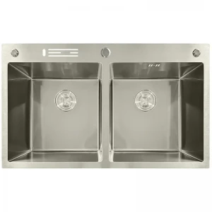Мойка из нержавеющей стали MIXXUS MH8350-DK NANO-SILVER (3.0/0.8) цвет нержавейка (MI7052) Мойка из нержавеющей стали MIXXUS MH8350-DK NANO-SILVER (3.0/0.8) цвет нержавейка (MI7052)