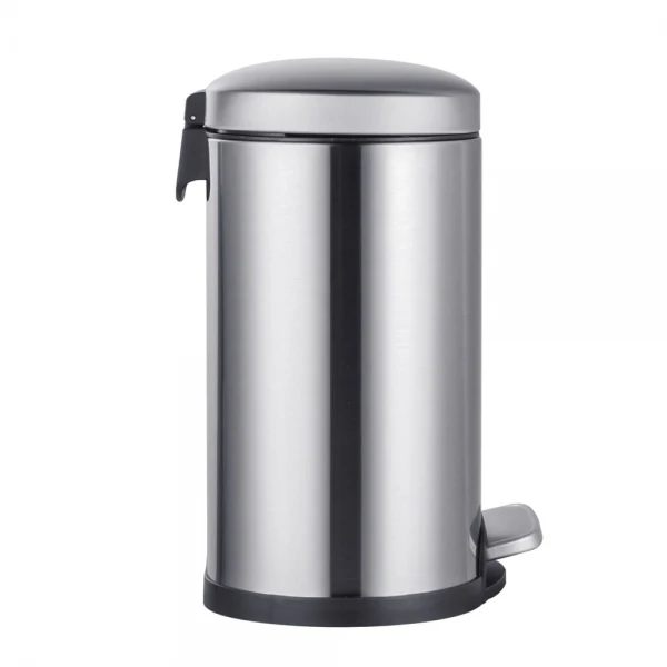 Відро для сміття з плавним закриттям овальне Mixxus Premium Topper-TC0205 SS Color 5л колір нержавійка (MI7059)