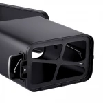 Відро для сміття з плавним закриттям прямокутне Mixxus Premium Quadro-TC0105 Black 5 л колір чорний (MI7061)