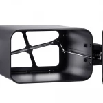 Відро для сміття з плавним закриттям прямокутне Mixxus Premium Quadro-TC0105 Black 5 л колір чорний (MI7061)