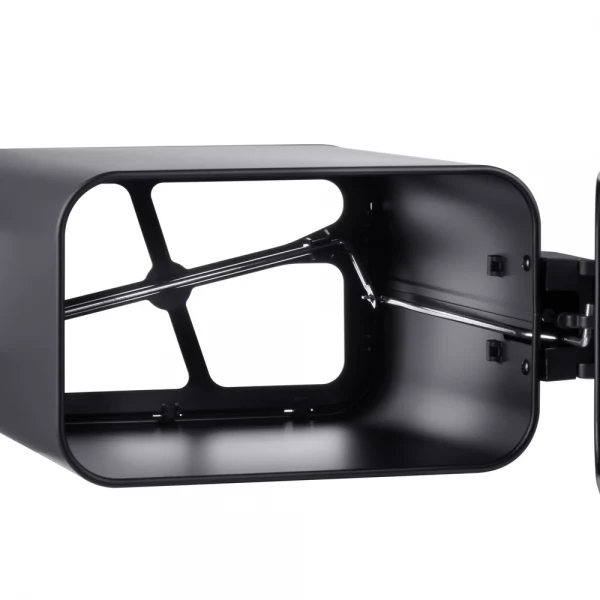 Відро для сміття з плавним закриттям прямокутне Mixxus Premium Quadro-TC0105 Black 5 л колір чорний (MI7061)