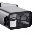 Відро для сміття з плавним закриттям прямокутне Mixxus Premium Quadro-TC0105 SS Color 5л колір нержавійка (MI7062)