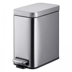 Мусорное ведро с плавным закрытием прямоугольное Mixxus Premium Quadro-TC0105 SS Color 5л цвет нержавейка (MI7062) Мусорное ведро с плавным закрытием прямоугольное Mixxus Premium Quadro-TC0105 SS Color 5л цвет нержавейка (MI7062)