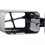 Відро для сміття з плавним закриттям прямокутне Mixxus Premium Quadro-TC0105 SS Color 5л колір нержавійка (MI7062)