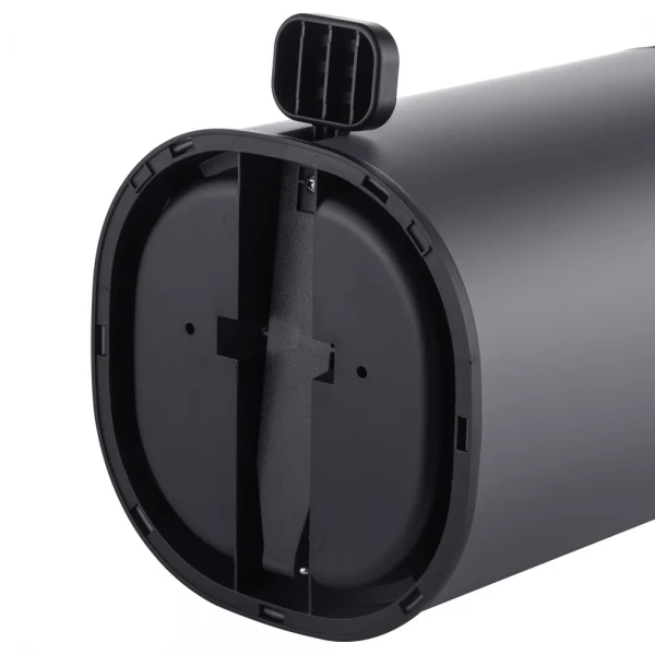 Відро для сміття з плавним закриттям овальне Mixxus Premium Olivary-TC0105 Graphite 5 л колір графіт (MI7063)