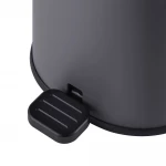 Відро для сміття з плавним закриттям овальне Mixxus Premium Olivary-TC0105 Graphite 5 л колір графіт (MI7063)