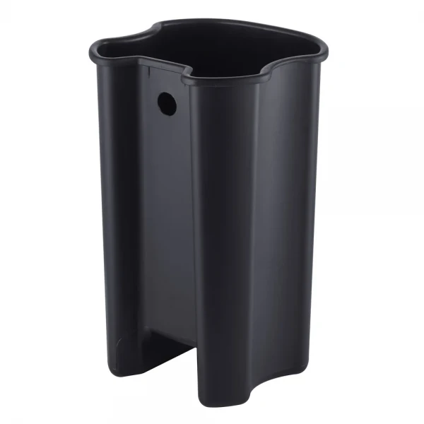 Відро для сміття з плавним закриттям овальне Mixxus Premium Olivary-TC0105 Graphite 5 л колір графіт (MI7063)