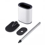 Йоржик для унітазу універсальний Mixxus Premium Diverse-TB0101 White колір білий (MI7064)