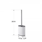 Йоржик для унітазу універсальний Mixxus Premium Diverse-TB0101 White колір білий (MI7064)